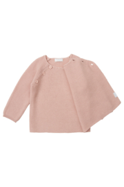 Noppies U Cardigan Wrap knit Pino Rose smoke