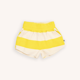 CarlijnQ Stripes yellow - sporty girls shorts