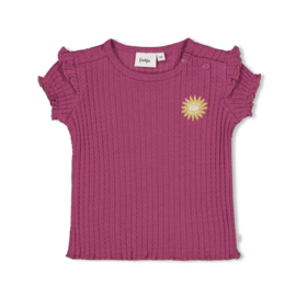 Feetje T-shirt rib - Sunny Love