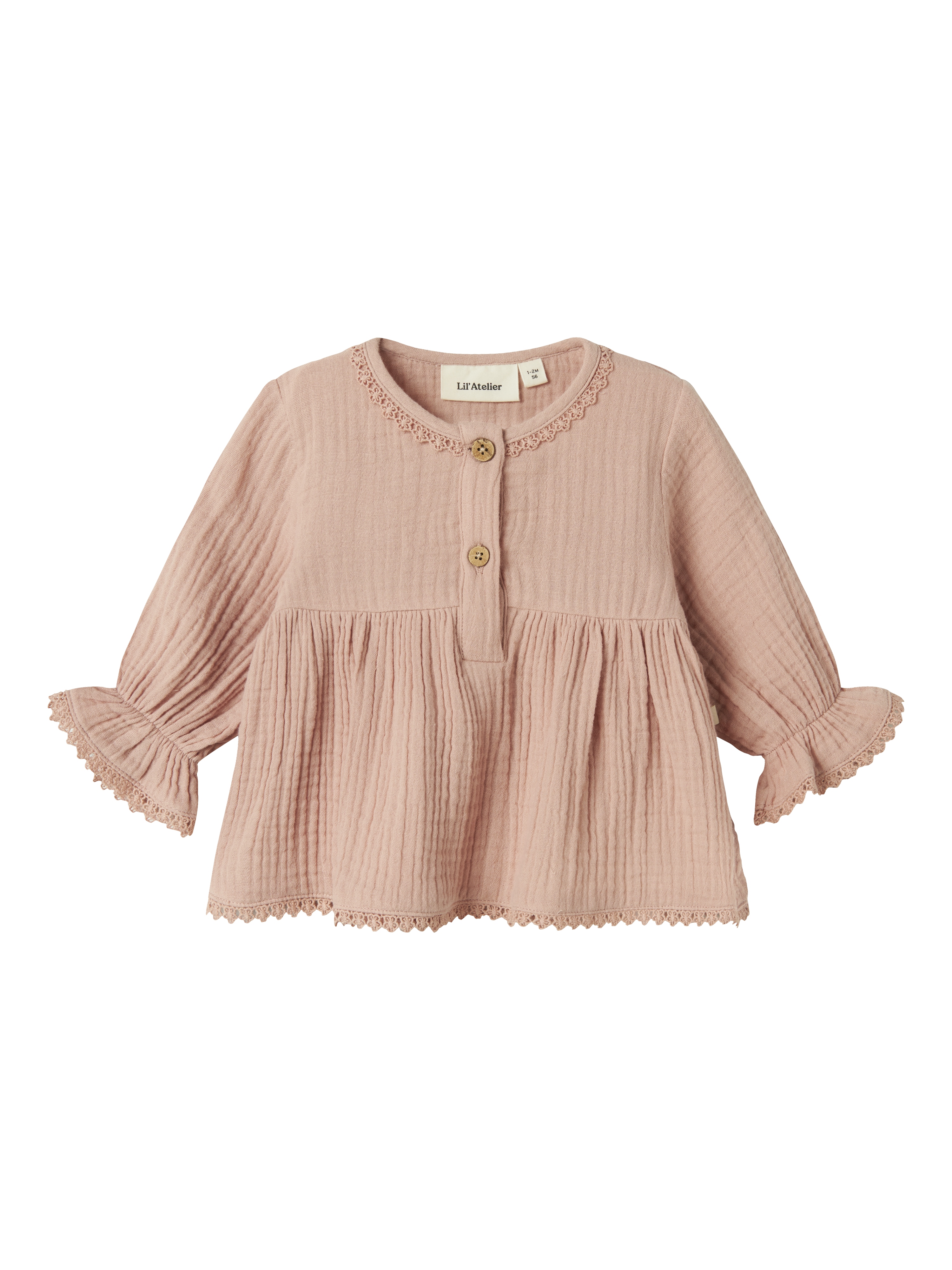 Lil' Atelier  BABY  NBFLULU LS SHIRT LIL