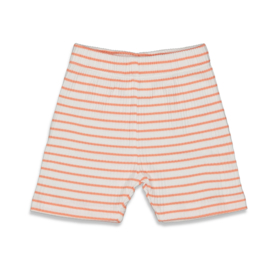 Feetje Pyjama kort wafel - Summer Special Terra Pink groot