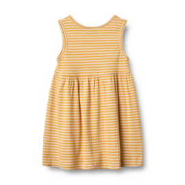 Wheat Jersey Dress Embroidery Martha