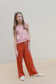 Flo Fenna Flo girls satin plissé pants