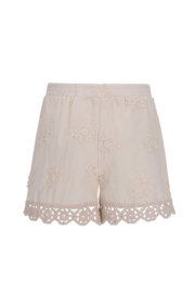 Flo Fanny Flo girls 3D leaf embroidery short