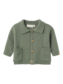Lil' Atelier BABY NBMTHEO LS LOOSE KNIT CARD LIL