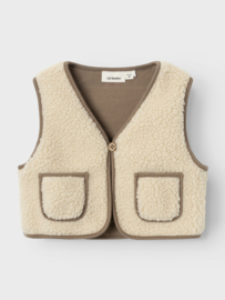 Lil' Atelier MINI NMMJONO RLX SHERPA VEST LIL