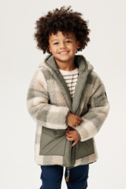 Noppies B Jacket Loja reversible check