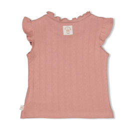 Feetje  T-shirt pointelle rib - Starfish Wishes