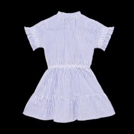 DAILY 7  Dress Stripe Ruffle