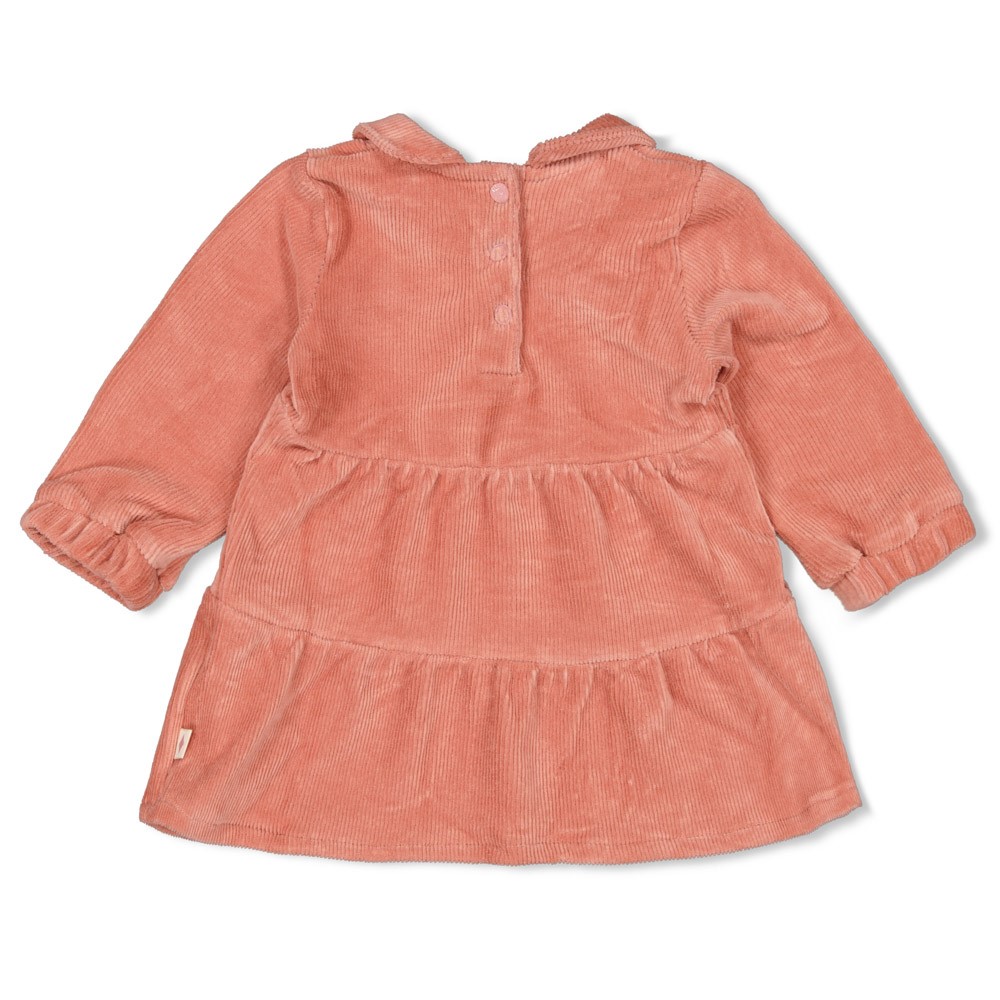 Feetje   Jurk velours rib - Woodland Bloom