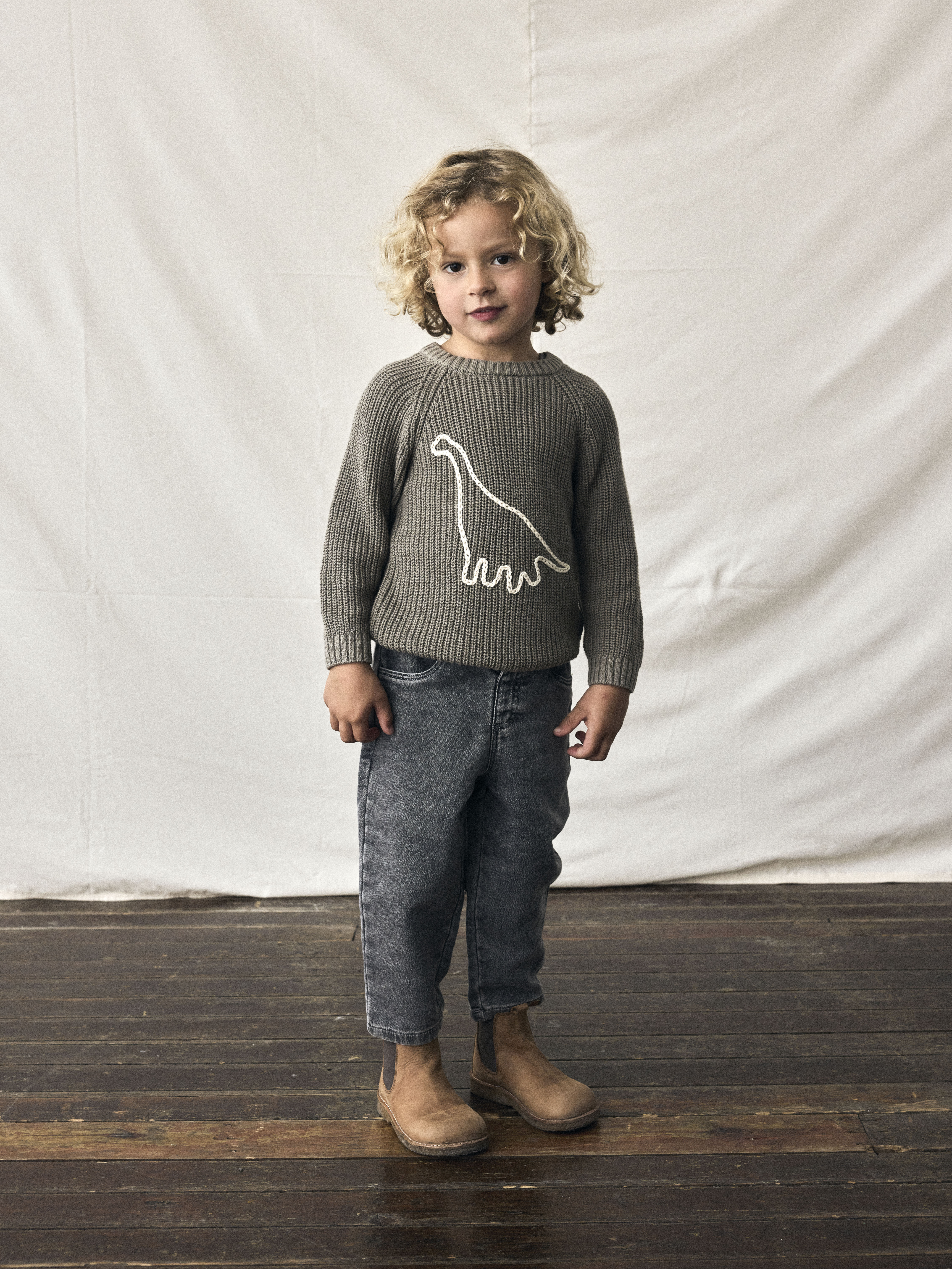 Lil' Atelier MINI  NMMEMLEN EMB KNIT LIL