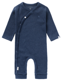 Noppies U Playsuit LS Rib Nevis Navy Melange