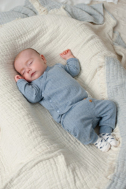 Feetje Overslagshirt rib - Blue Ocean