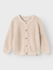 Lil' Atelier MINI NMNEMLEN LIN LS KNIT LIL NOOS