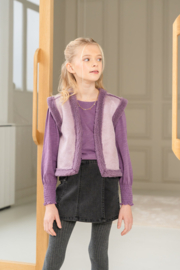 FloEvy Flo girls basic top with smock details