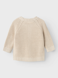 Lil' Atelier BABY NBNEMLEN LS KNIT CARD LIL NOOS