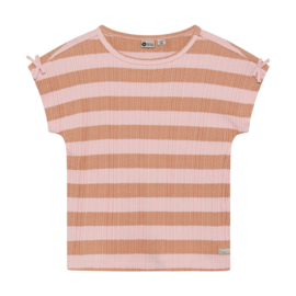 DAILY 7  T-shirt Fancy Stripe