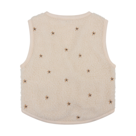 Daily7 Teddy Gilet Embroidery D7G-W24-1101