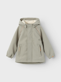 Lil' Atelier MINI NMMLAALFA SOFTSHELL JACKET FO SOLID LIL