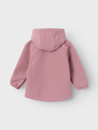 Lil' Atelier MINI NMFLAALFA SOFTSHELL JACKET FO SOLID LIL