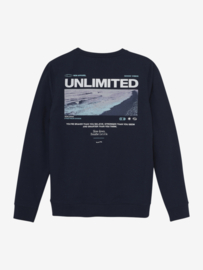 Indian Blue Jeans  Longsleeve Sweater Backprint