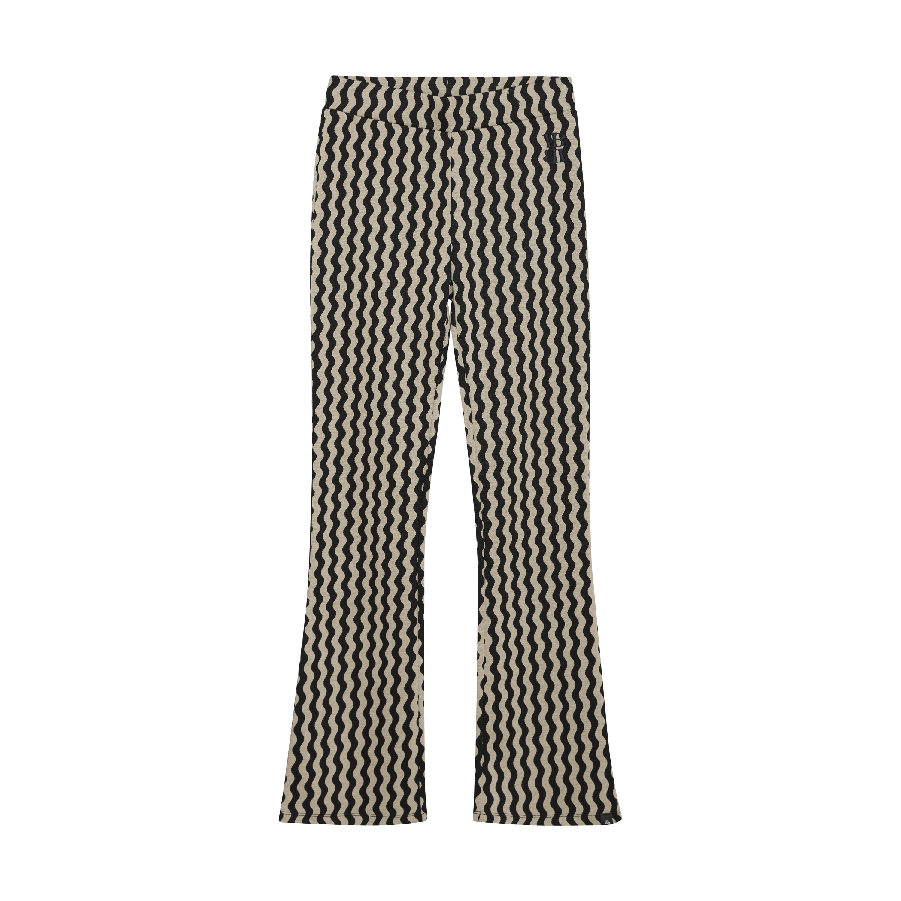 Indian Blue Jeans Flared Zigzag