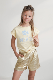 Flo Finn Flo girls gold suede shorty