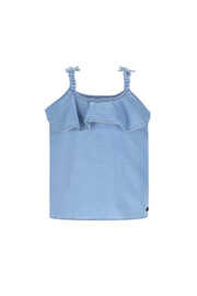 Flo Cisse Flo girls chambrey top with ruffle