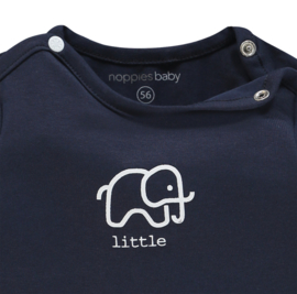 Noppies U Tee ls Amanda elephant navy