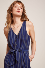 King Louie Fiona Jumpsuit Pinstripe