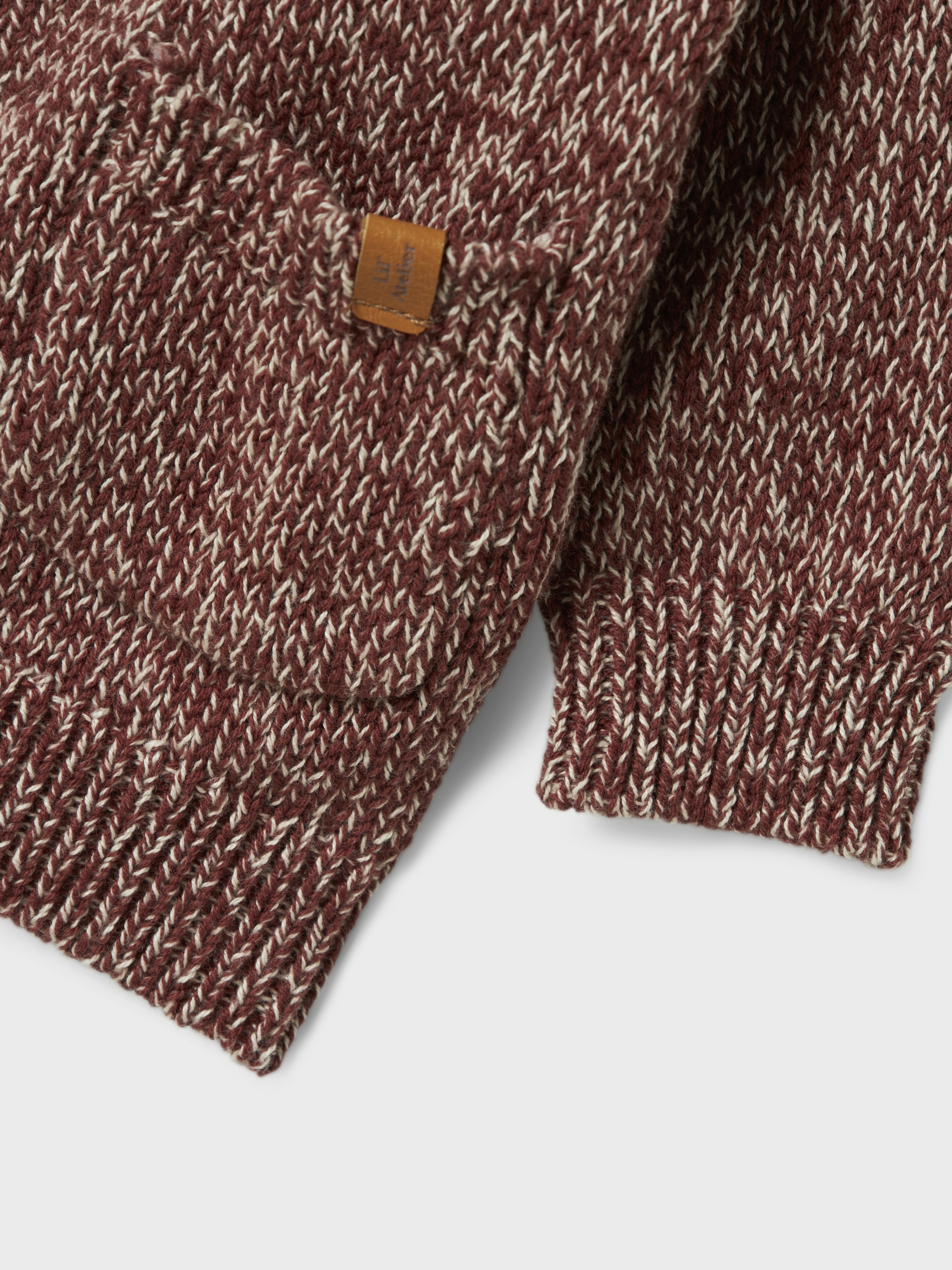Lil' Atelier  BABY  NBMNEMO LS KNIT CARD LIL