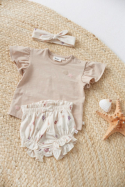 Feetje T-shirt ruches - Starfish Wishes