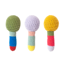 Global Affairs Crochet Rattle