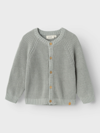 Lil' Atelier MINI NMNEMLEN LIN LS KNIT LIL NOOS