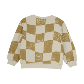 DAILY 7  Oversized Sweater Alloverprint