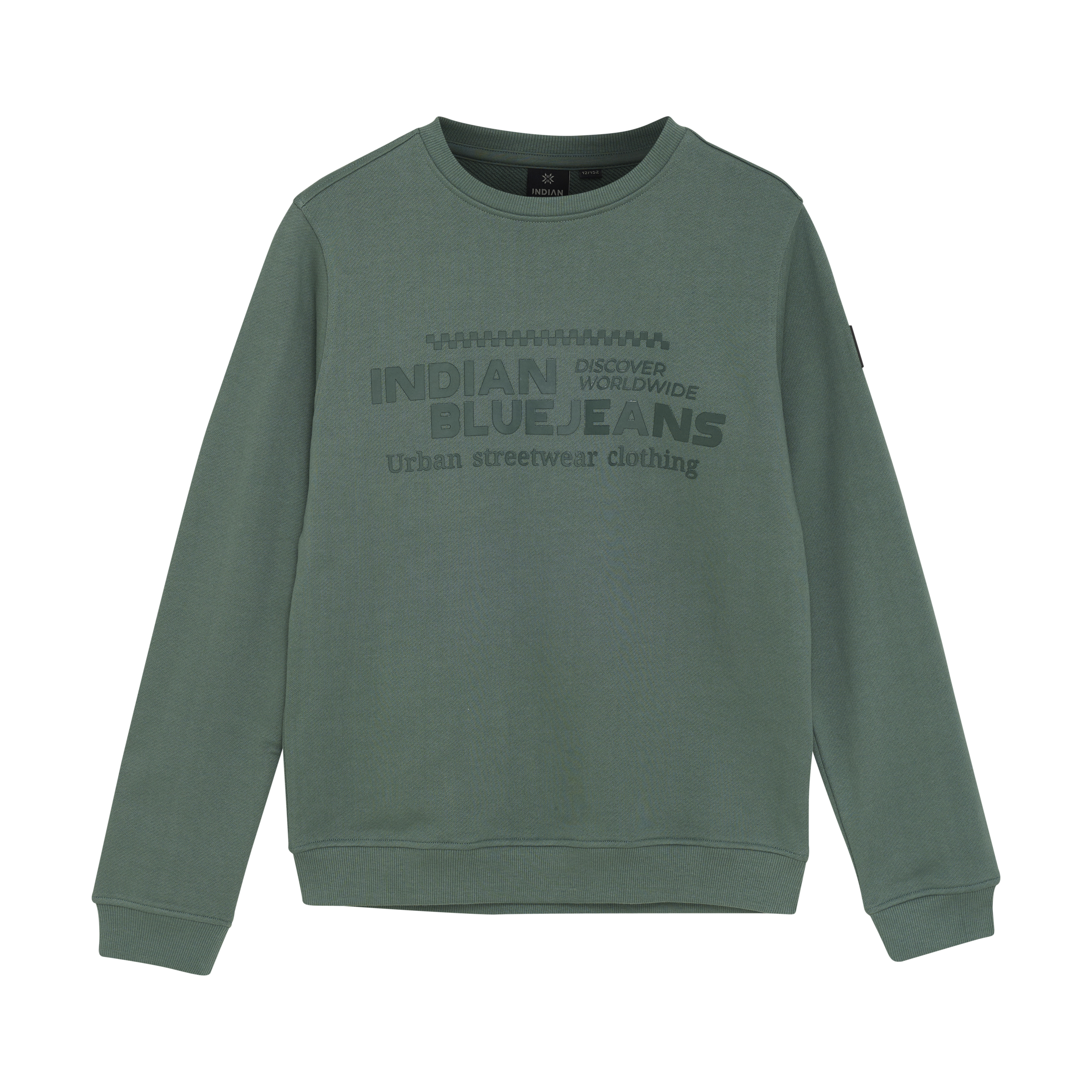 Indian Blue Jeans Sweater Chest Print