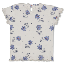 Feetje T-shirt rib AOP - Summer Denims