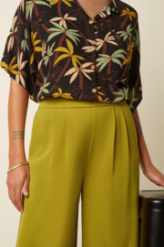 King Louie Irma Pants Fanna Green Envy