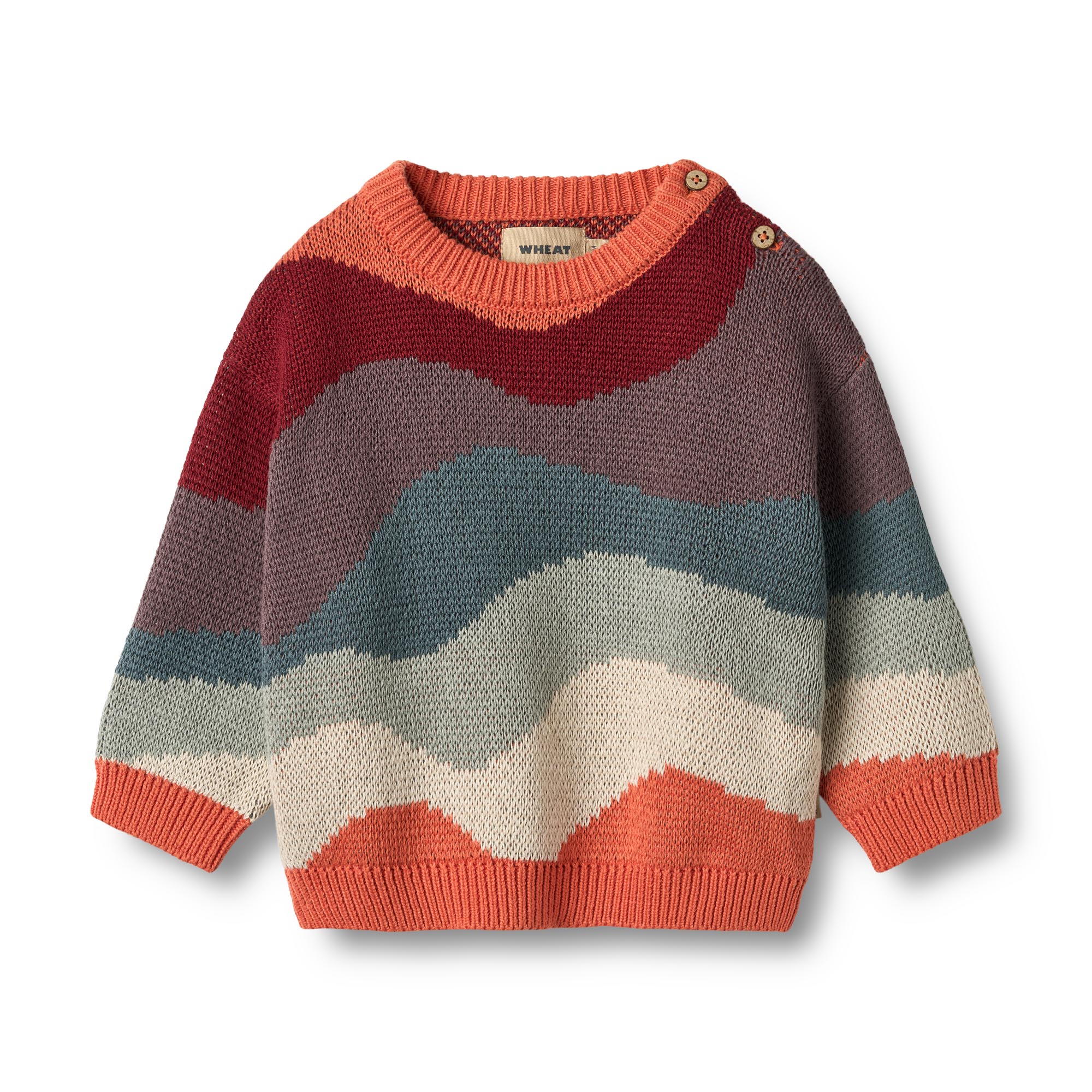 Wheat  Jaquard Pullover Knud