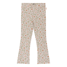 Daily 7 Flared Flower Rib Pants