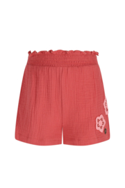 Flo Fee Flo girls mousseline short with crochet flower