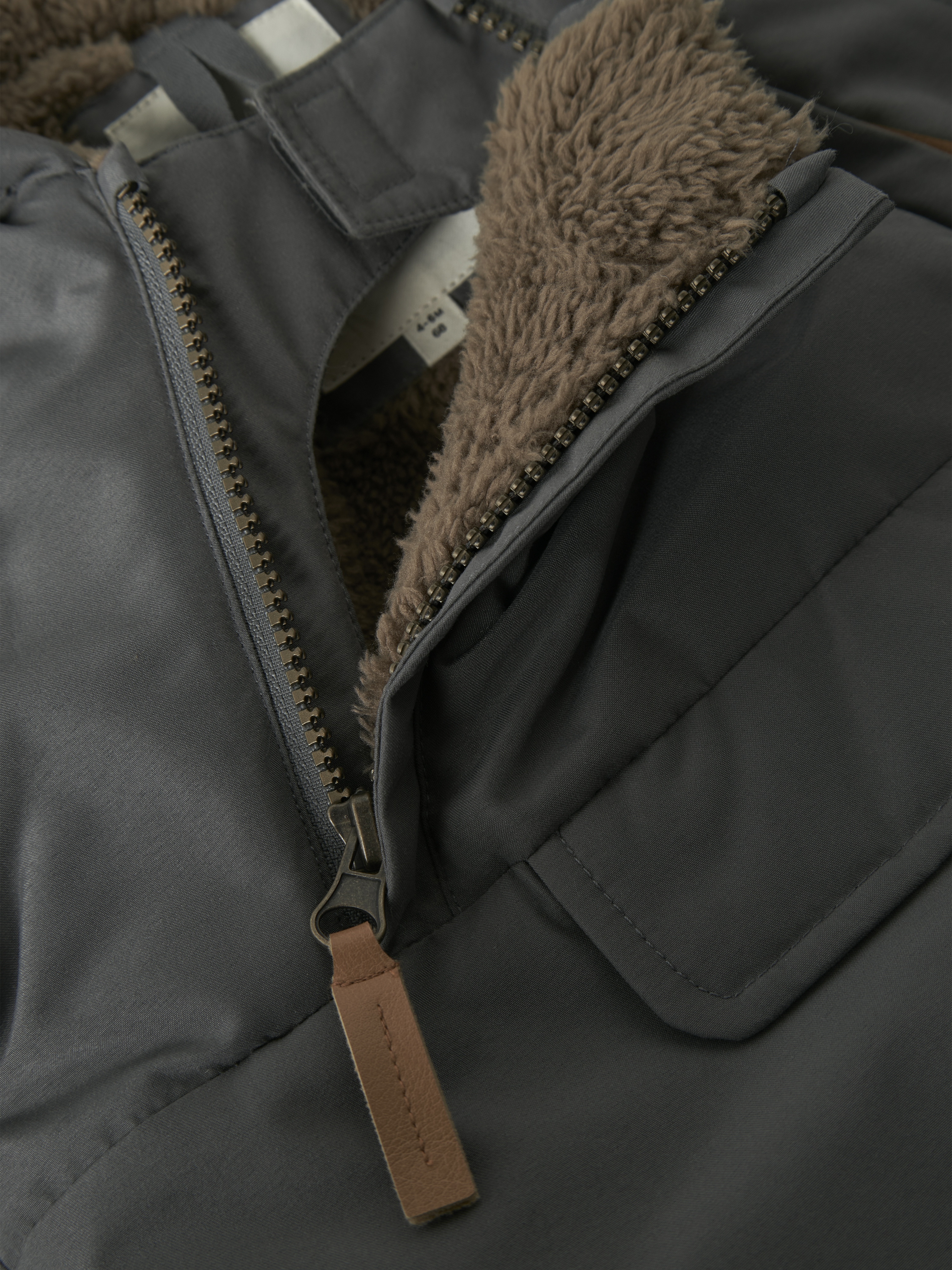 Lil' Atelier  BABY  NBMLASNOW05 JKT SOLID FO LIL