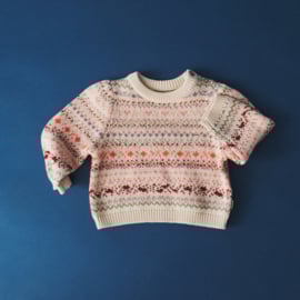 Wheat Jaquard Pullover Olga