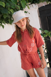 Flo Fee Flo girls mousseline short with crochet flower