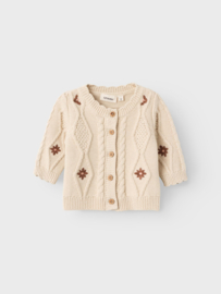 Lil' Atelier BABY NBFTILA LS KNIT CARD LIL