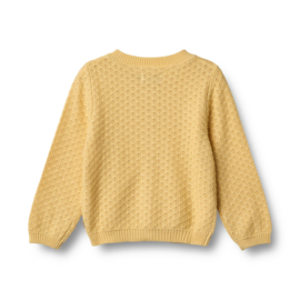 Wheat Knit Cardigan Magnella