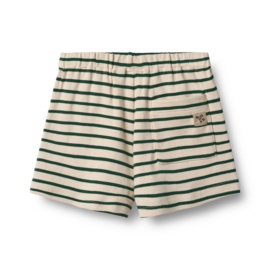 Wheat Jersey Shorts Kalle 4142 green stripe