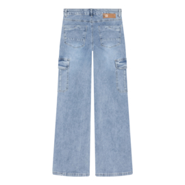 Indian Blue Jeans Cargo Denim Wide Fit