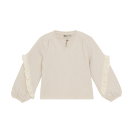DAILY 7  T-shirt Longsleeve Ruffle