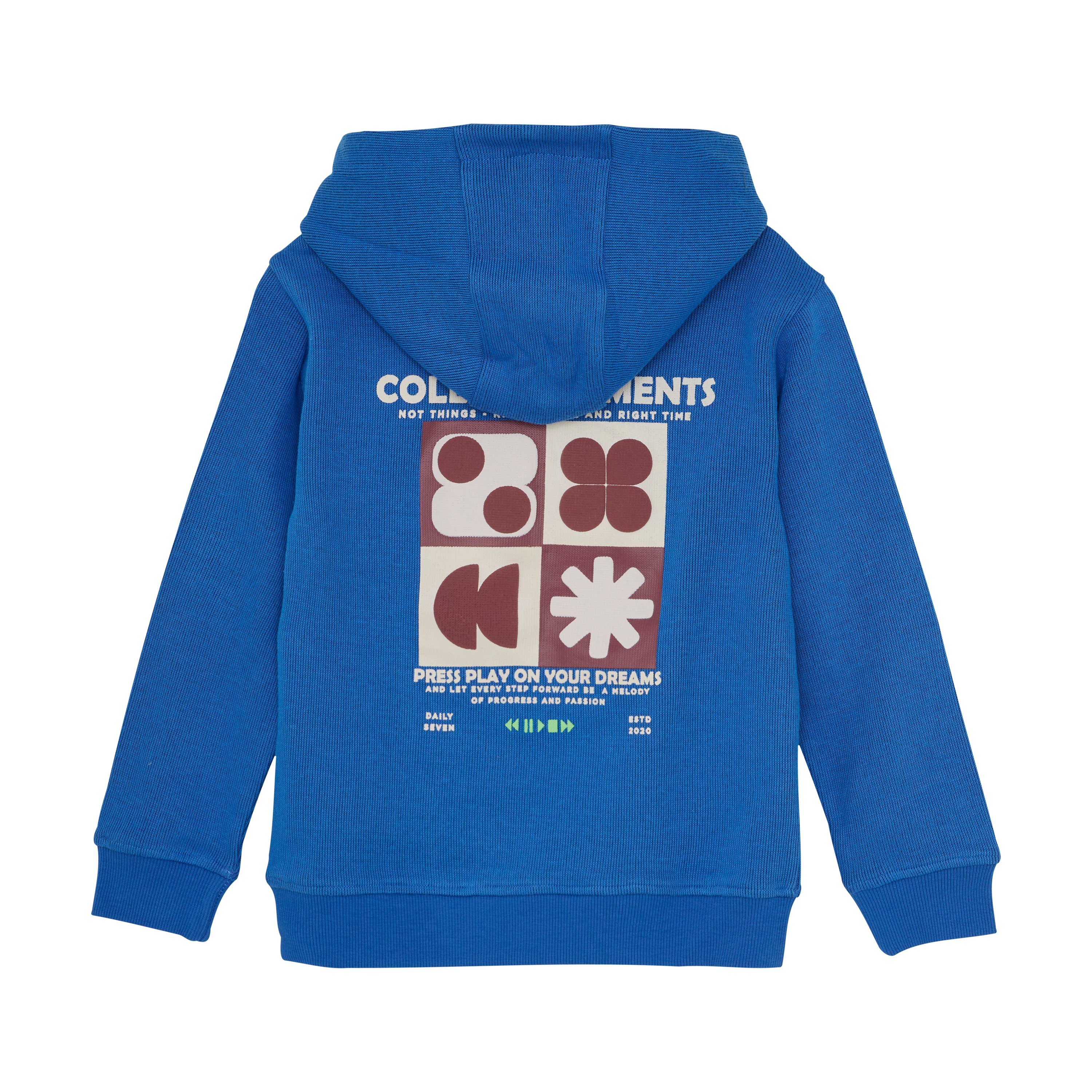 DAILY7  Hoodie Backprint
